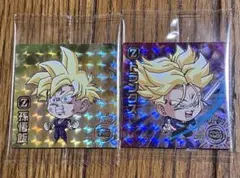 ドラゴンボール 超戦士シールウエハース超 超絶感謝の十周年 2枚セット