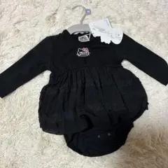 新品　完売品　80サイズ　ベビー　ロンパース　ハローキティ　バースデイ　コラボ