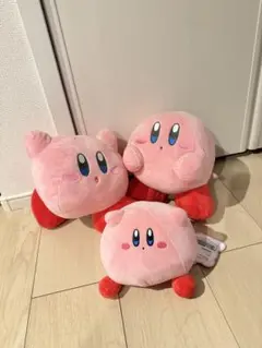 星のカービィ ぬいぐるみ 新品同様 3体セット 大2体＋小1体 まとめ売り