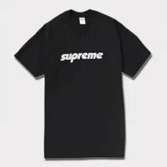 supreme ロゴプリント Tシャツ ブラック