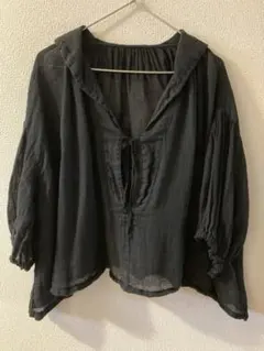 ◎専用◎nest robe リネンガーゼギャザースリーブブラウス - メルカリ