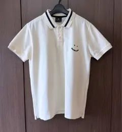 極美品 PS Paul Smith ポロシャツ　アイボリー系ホワイトのサムネイル