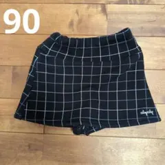 美品　スカッツ　90 キュロット　裏起毛　スカートパンツ　パンツ　スカート