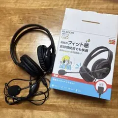 両耳タイプ USBヘッドセット