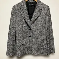 極美品 ジュン アシダ ワンピース ジャケット スーツ ブレード レース 15 ワンピース | jun ashida Multiblack (Women)/ジュン アシダ