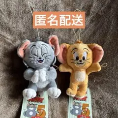【新品タグ付】トムとジェリー 可愛い逃亡者マスコット セット【トム&ジェリー】