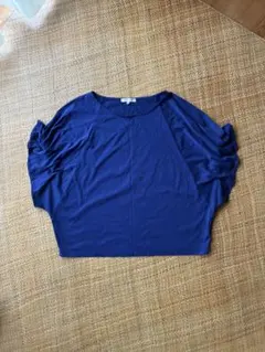 THE SHOP TK ドルマンスリーブ ブルー M ひんやり気持ちいいのサムネイル
