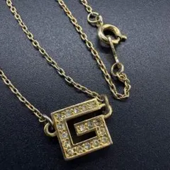極美品 GIVENCHY ジバンシィ ネックレス アンカーチェーン ゴールド 
