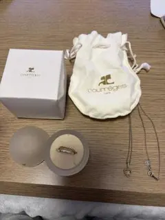 courreges ネックレス＆リング