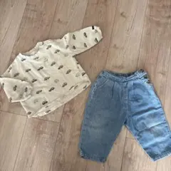 ベビー服　２点セット　テーターテート　80 90