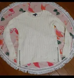 アメリカンイーグル  両サイドジッパー　セーター　ニット　s/p