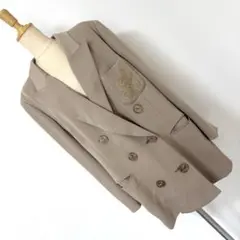 伊太利屋 イタリヤ ビックロゴ刺繍 テーラード ジャケット フォーマル お呼ばれ