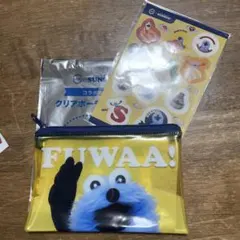 パペットスンスン スシローコラボ クリアポーチ　シール