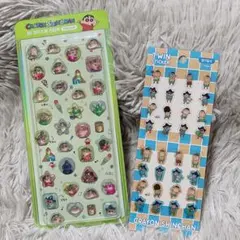韓国限定￤クレヨンしんちゃん￤３Ｄシールなど ２枚セット