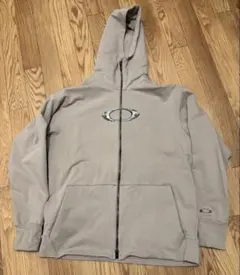 OAKLEY オークリー　フルジップパーカー ベージュ