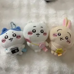 【値下げ】ちいかわ お出かけ楽しみ！な もちっとぷちミニマスコット 3個セット