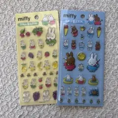 p*3様 ミッフィー 立体シール　2枚セット
