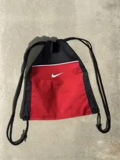 90s OLD NIKE ラインナイロンナップサック　テック系　y2k