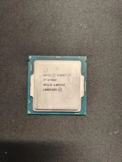 Intel Core i7-6700K 4.00GHz CPU 本体