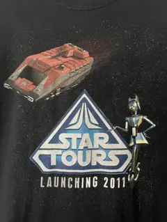 超レア! スターツアーズ STAR TOURS 80年代ヴィンテージ Tシャツ