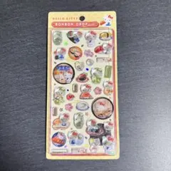 ハローキティ ボンボンドロップシール お寿司