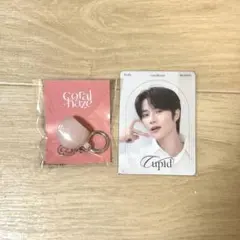 コーラルヘイズ ボムギュ フォトカード シリコンキャップキーリング 購入特典