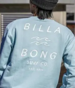BILLABONG ライトブルー トレーナー M