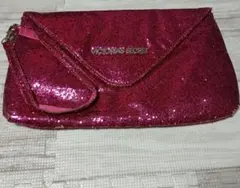新品 難あり Victoria's Secret ピンククラッチバッグ