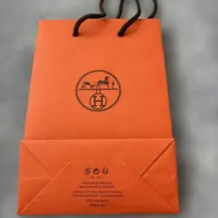 エルメス　ショッパー　ショップ袋　紙袋　バッグ　22×15