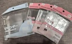 ダイソー 3穴バインダーB8 トレーディングカード用リフィル【4点セット】