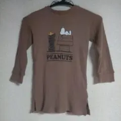 PEANUTS 長袖ワッフルTシャツのサムネイル