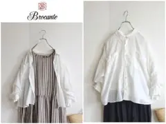 ブロカント コットンテンセルワイドシャツ ドロップショルダーのサムネイル