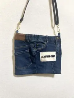リメイクデニム　ショルダーバッグ