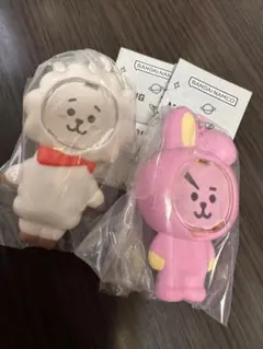 【バラ売り可】BT21 フォトフレームマスコットRj & Kooky