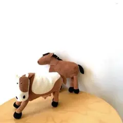 IKEA イケア 茶色の馬のぬいぐるみ ソフトトイ レア ホース - メルカリ