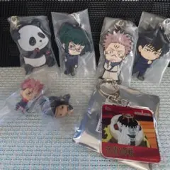 呪術廻戦　ラバーマスコット　ハグコット　アクキー　まとめ売り