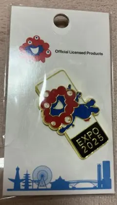 チェコ館　ハートのピンバッジ 非売品　万博 万博 チェコ パビリオン スタッフピンバッジ 非売品 - メルカリ