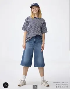 GU ハーフパンツ デニム Mサイズ