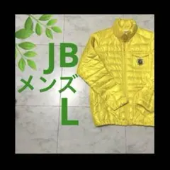 ダウン黄メンズL Jack Bunny by PEARLY GATES