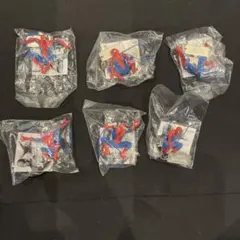 アサヒ飲料 スパイダーマン フィギュアストラップ 全6種コンプセット