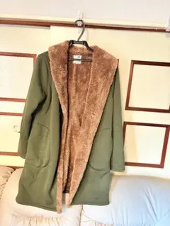 【古着】earth music&ecology ボアコート