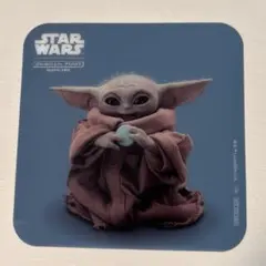 スターウォーズ カフェ マンダロリアンアンドグローグー PP コースター
