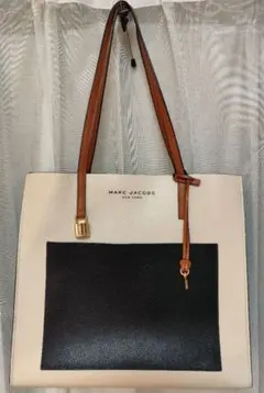 【A4対応】MARC JACOBS レザートートバッグ グラインド