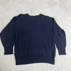 イトキン　Minnegrace ネイビー 長袖ニットセーターイトキン　Mサイズのサムネイル