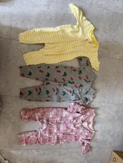 ロンパース3点セット60cm(0〜3ヶ月) GAP