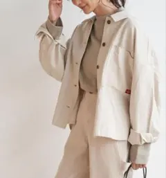 【Dickies】ワイドシャツジャケット