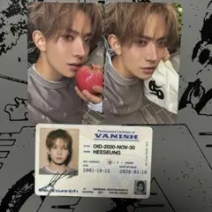 ENHYPEN THE SIN:VANISH ヒスン トレカ