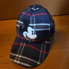 Disney ミッキーマウス チェック柄 ベースボールキャップのサムネイル