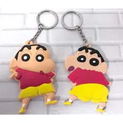 クレヨンしんちゃん キーホルダー ２種セット お洒落なデザイン ☆★