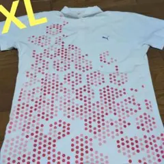 Puma ポロシャツ ホワイト/レッド ドット
